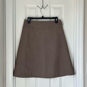 Express Taupe A-Line Skirt